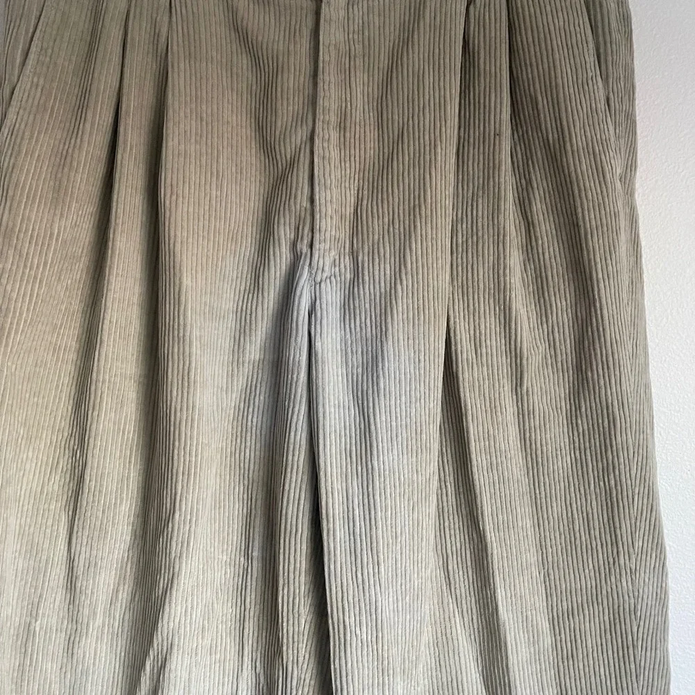 Burberry Beige‎ Corduroy Cotton Trouser Pants Size